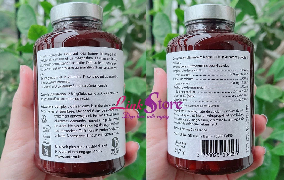 Canxi Santerra Calcium Complexe