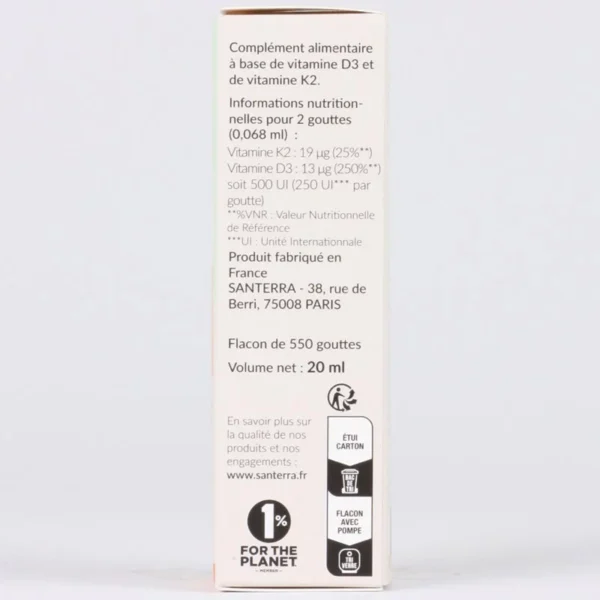 Santerra Vitamin D3-K2 Kids