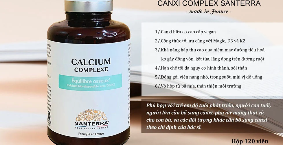 Canxi Santerra va bo sung Canxi cho co the 1 9 biểu hiện cơ thể thiếu Canxi và bổ sung Canxi cho cơ thể