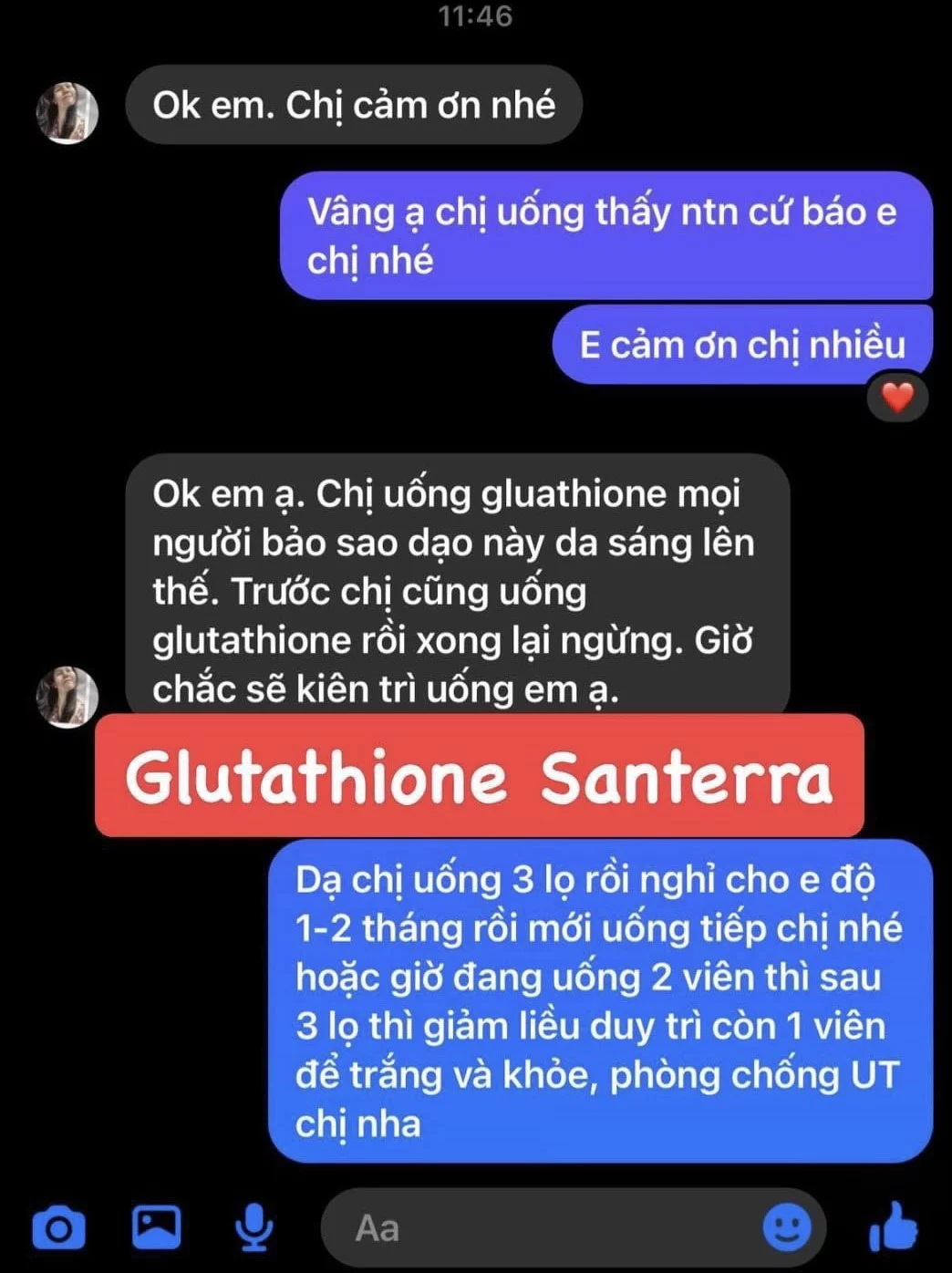 Feedback Santerra Glutathion Premium