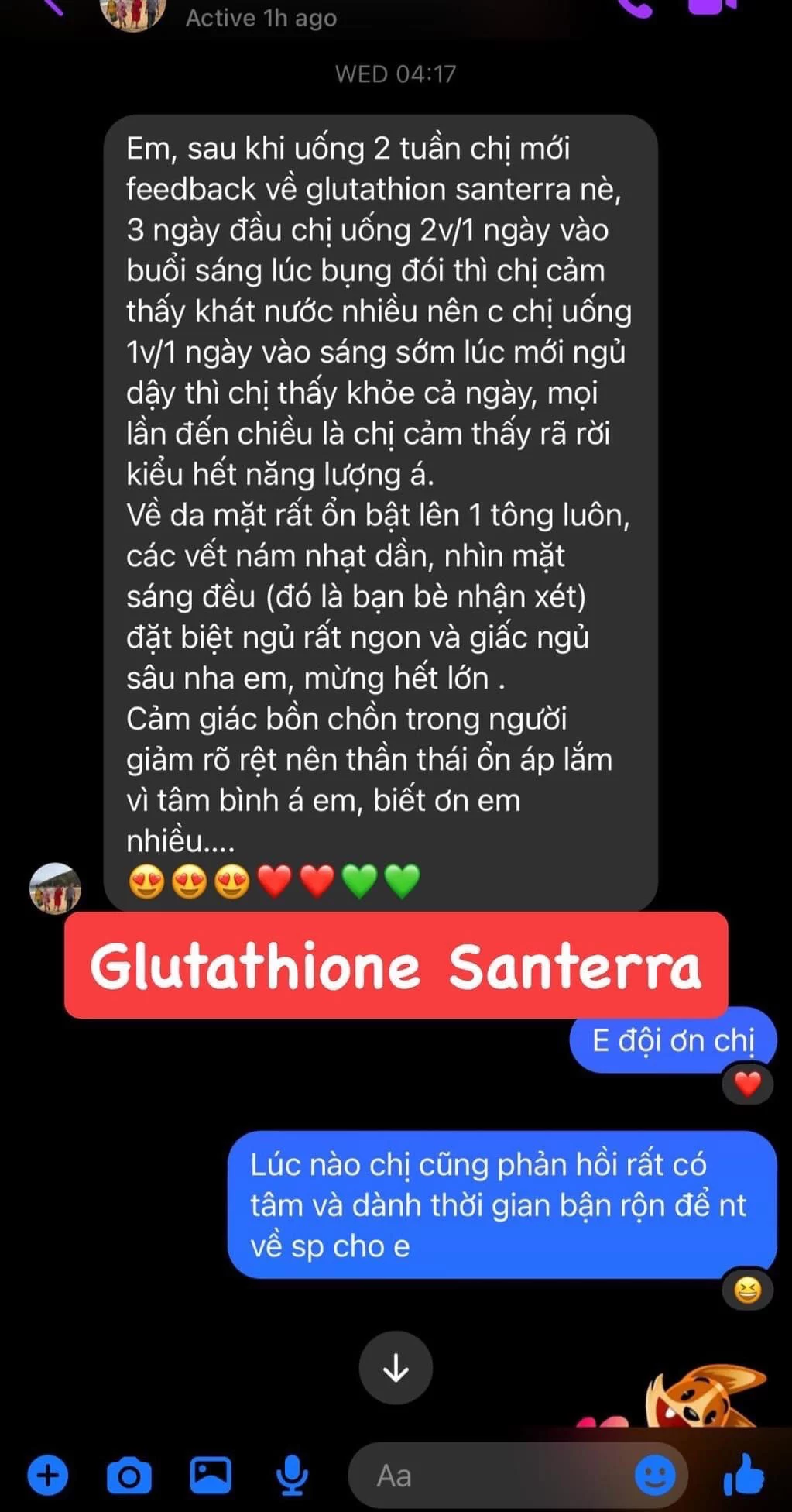 Feedback Santerra Glutathion Premium