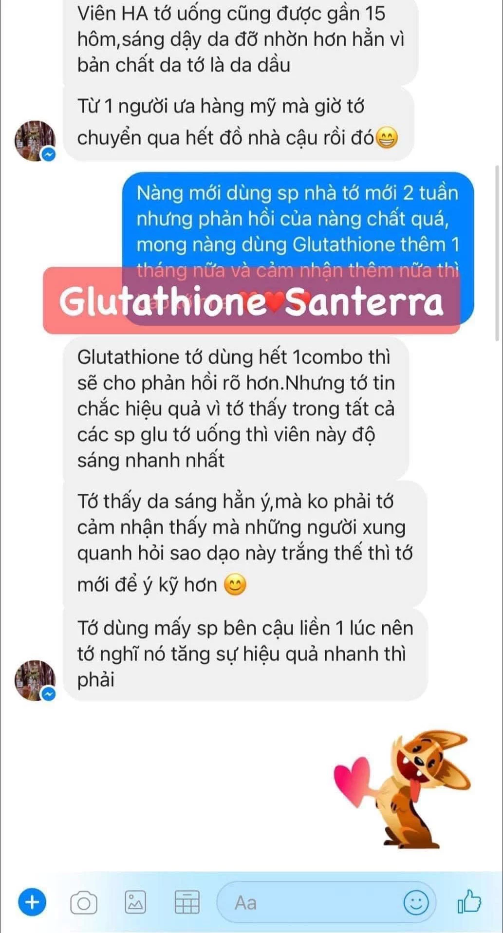 Feedback Santerra Glutathion Premium